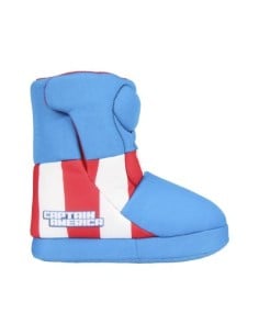 Zapatillas de casa bota avengers, Color Azul Marino 2300002329 kiwiku.com 2