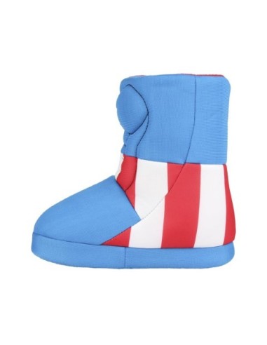 Zapatillas de casa bota avengers, Color Azul Marino 2300002329 kiwiku.com
