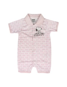 Pelele single jersey snoopy, Color Rosa 2200004582 kiwiku.com