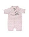 Pelele single jersey snoopy, Color Rosa