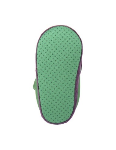 Zapatillas de casa bota avengers hulk, Color Verde 2300002330 kiwiku.com