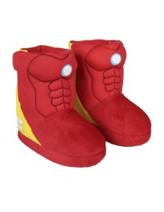 Zapatillas de casa bota avengers iron man, Color Rojo 2300002331 kiwiku.com