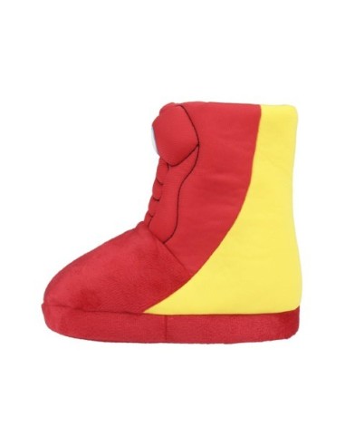 Zapatillas de casa bota avengers iron man, Color Rojo 2300002331 kiwiku.com