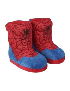 Zapatillas de casa bota spiderman, Color Rojo 2300002332 kiwiku.com