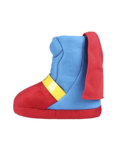 Zapatillas de casa bota superman, Color Azul Marino 2300002334 kiwiku.com