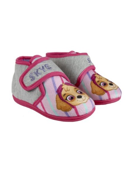 Zapatillas de casa media bota paw patrol, Color Rosa 2300002684 kiwiku.com