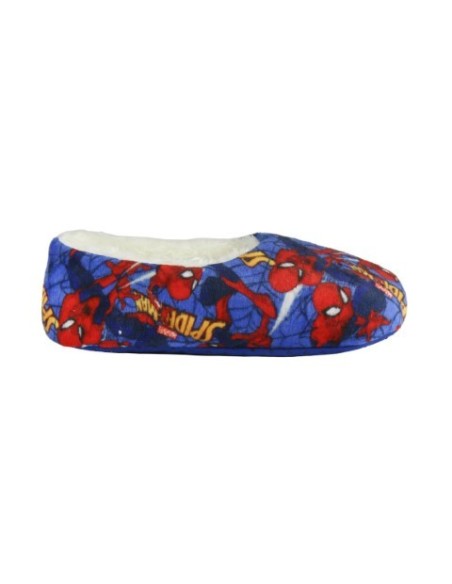 Zapatillas de casa suela blanda spiderman, Color Azul 2300002878 kiwiku.com