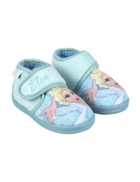Zapatillas de casa media bota frozen, Color Perla 2300003313 kiwiku.com