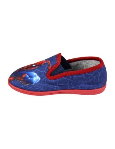 Zapatillas de casa francesita spiderman, Color Rojo 2300004127 kiwiku.com