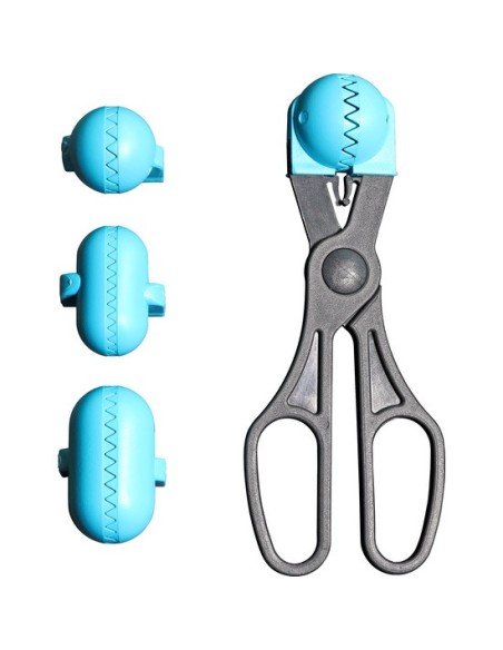 La Croquetera - Utensilio Multiuso Con 4 Moldes Intercambiables - Turquesa 53197 kiwiku.com