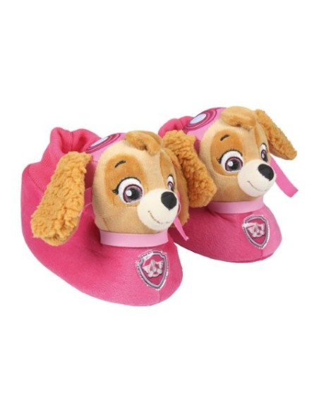 Zapatillas de casa 3d paw patrol skye, Color Rosa 2300003341 kiwiku.com