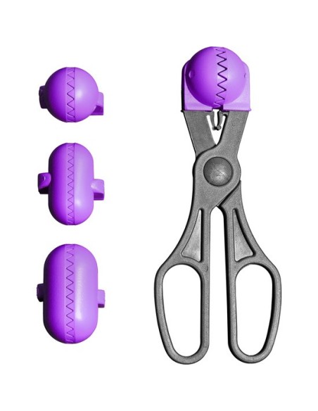 La croquetera - utensilio multiuso con 4 moldes intercambiables - morado 53204 kiwiku.com