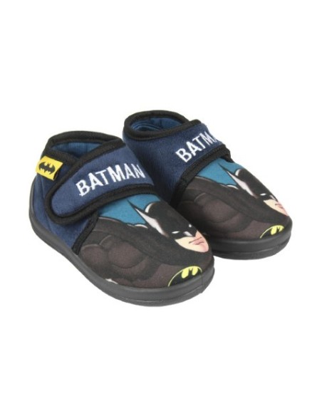 Zapatillas de casa media bota batman, Color azul  2300003321 kiwiku.com