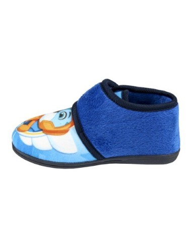 Zapatillas de casa media bota top wing, Color Azul 2300004131 kiwiku.com