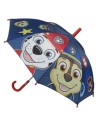 Paraguas manual paw patrol, Color Azul Marino, Talla 40 CM