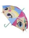 Paraguas manual shimmer and shine, Color Turquesa, Talla 40 CM