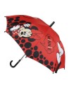 Paraguas automático disney, Color Rojo, Talla 45 CM