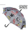Paraguas automático disney, Color Gris, Talla 45 CM