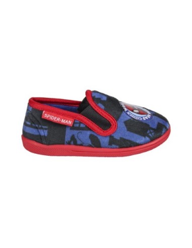 Zapatillas de casa francesita spiderman, Color Rojo 2300002699 kiwiku.com