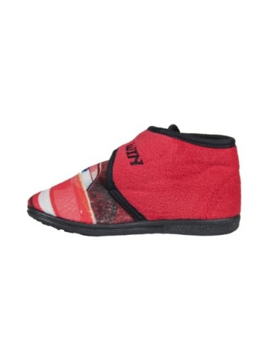 Zapatillas de casa media bota cars 3, Color Rojo 2300002691 kiwiku.com