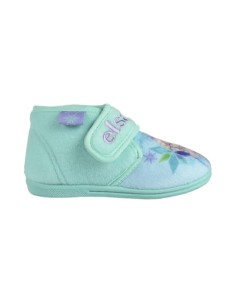 Zapatillas de casa media bota frozen, Color Azul Claro 2300002689 kiwiku.com 2