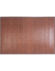 Alfombra bambÚ marrÓn 1200 mm x 1800 mm x 10 mm 44958 kiwiku.com