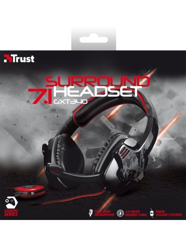 Trust gxt 340 7.1 surround gaming headset