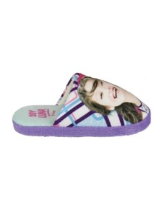 Zapatillas de casa abierta soy luna, Color Lila 2300002816 kiwiku.com 2