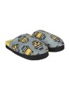 Zapatillas de casa abierta minions, Color Gris
