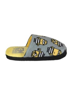 Zapatillas de casa abierta minions, Color Gris 2300002822 kiwiku.com 2