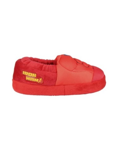 Zapatillas de casa 3d avengers iron man, Color Rojo 2300003373 kiwiku.com