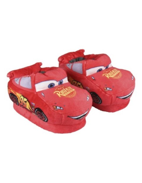 Zapatillas de casa 3d cars 3, Color Rojo 2300003367 kiwiku.com