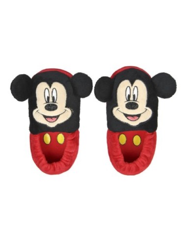 Zapatillas de casa 3d mickey, Color Rojo  2300003370 kiwiku.com