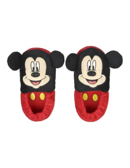 Zapatillas de casa 3d mickey, Color Rojo  2300003370 kiwiku.com