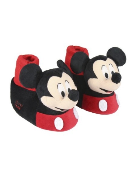 Zapatillas de casa 3d mickey, Color Negra 2300003336 kiwiku.com