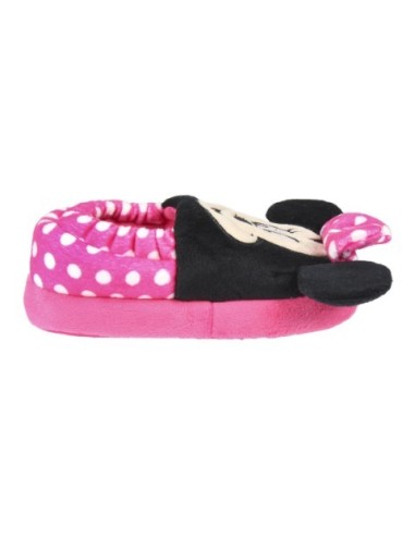 Zapatillas de casa 3d minnie, Color Rosa 2300003376 kiwiku.com