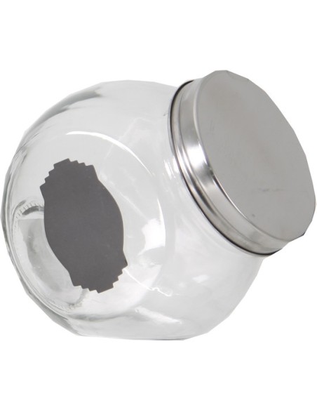 Bote caramelos pequeÑo con pizarra 44746 kiwiku.com