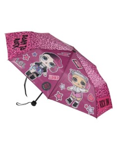 Paraguas manual plegable lol, Color Fucsia, Talla 50 CM 2400000503_T50C-C08 kiwiku.com