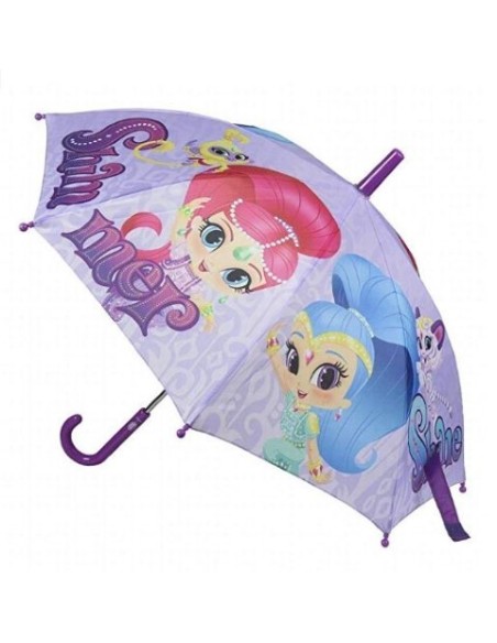 Paraguas manual shimmer and shine, Color Violeta Talla 40 CM 2400000454_40CM-C15 kiwiku.com