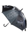Paraguas automático premium star wars, Color Gris, Talla 45 CM