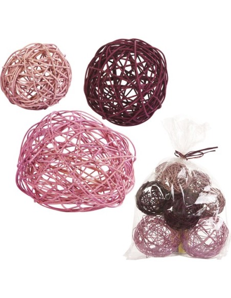 Bola decorativa, rosa 44488 kiwiku.com