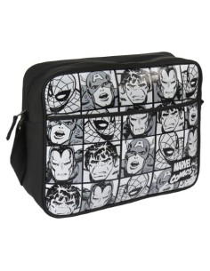 Bolso bandolera avengers, Color Negra 2100002796 kiwiku.com