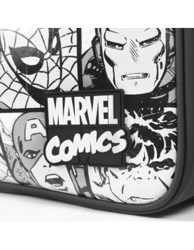 Bolso bandolera avengers, Color Negra 2100002796 kiwiku.com