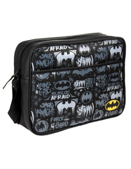 Bolso bandolera batman, Color Negra 2100002798 kiwiku.com