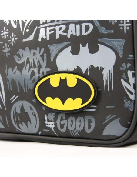 Bolso bandolera batman, Color Negra 2100002798 kiwiku.com