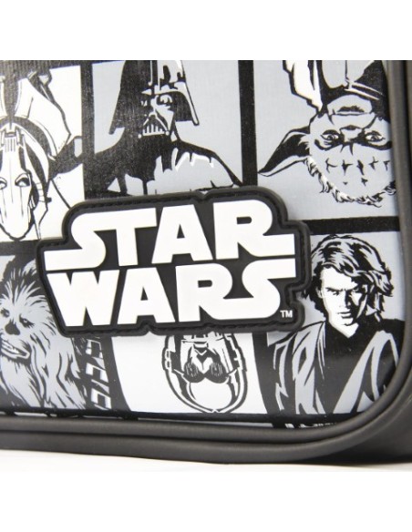 Bolso bandolera star wars, Color Negro 2100002797 kiwiku.com