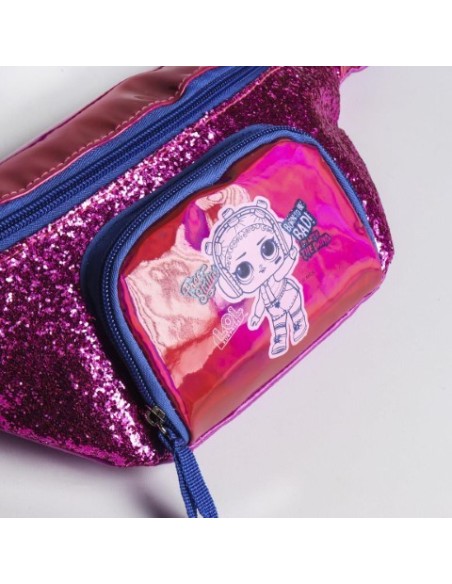 Bolso riñonera lol, Color Fucsia 2100002686 kiwiku.com