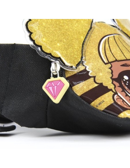Bolso riñonera lol, Color Negra 2100002630 kiwiku.com