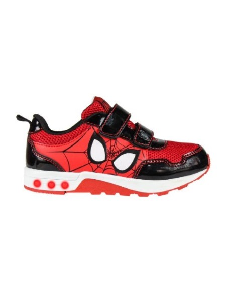 Deportiva luces spiderman, Color Rojo 2300004053 kiwiku.com