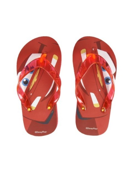 Chanclas luces cars 3, Color Rojo 2300003078 kiwiku.com